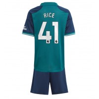 Dječji Nogometni Dres Arsenal Declan Rice #41 Rezervni 2023-24 Kratak Rukav (+ Kratke hlače)